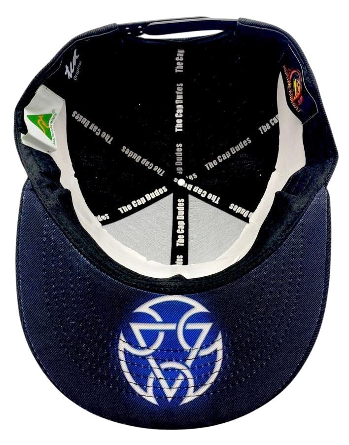 Mortal Kombat Sub-Zero Baseball Hat - Under Brim - The Cap Dudes