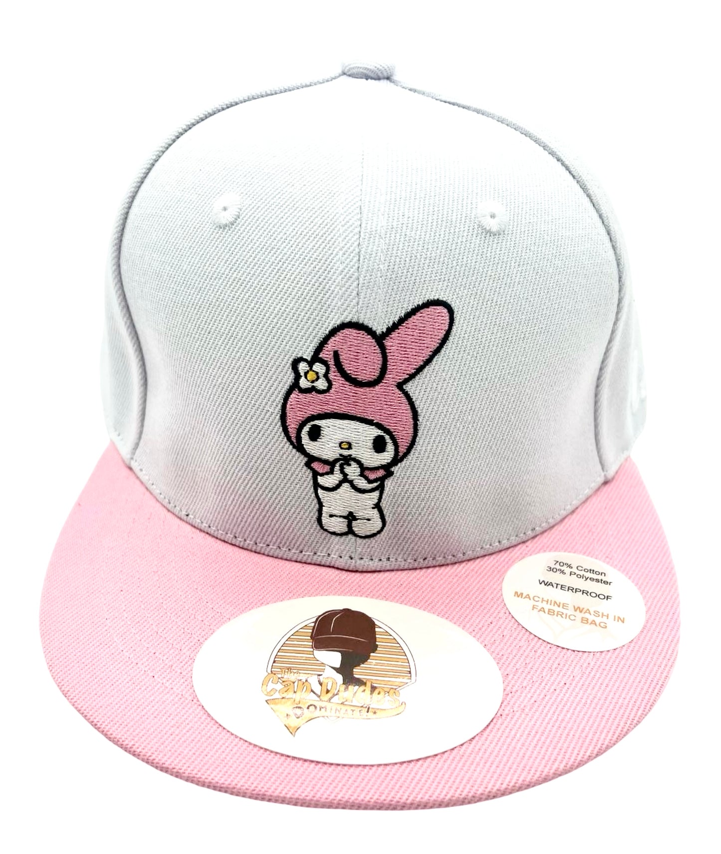 My Melody Baseball Hat - Front View - The Cap Dudes