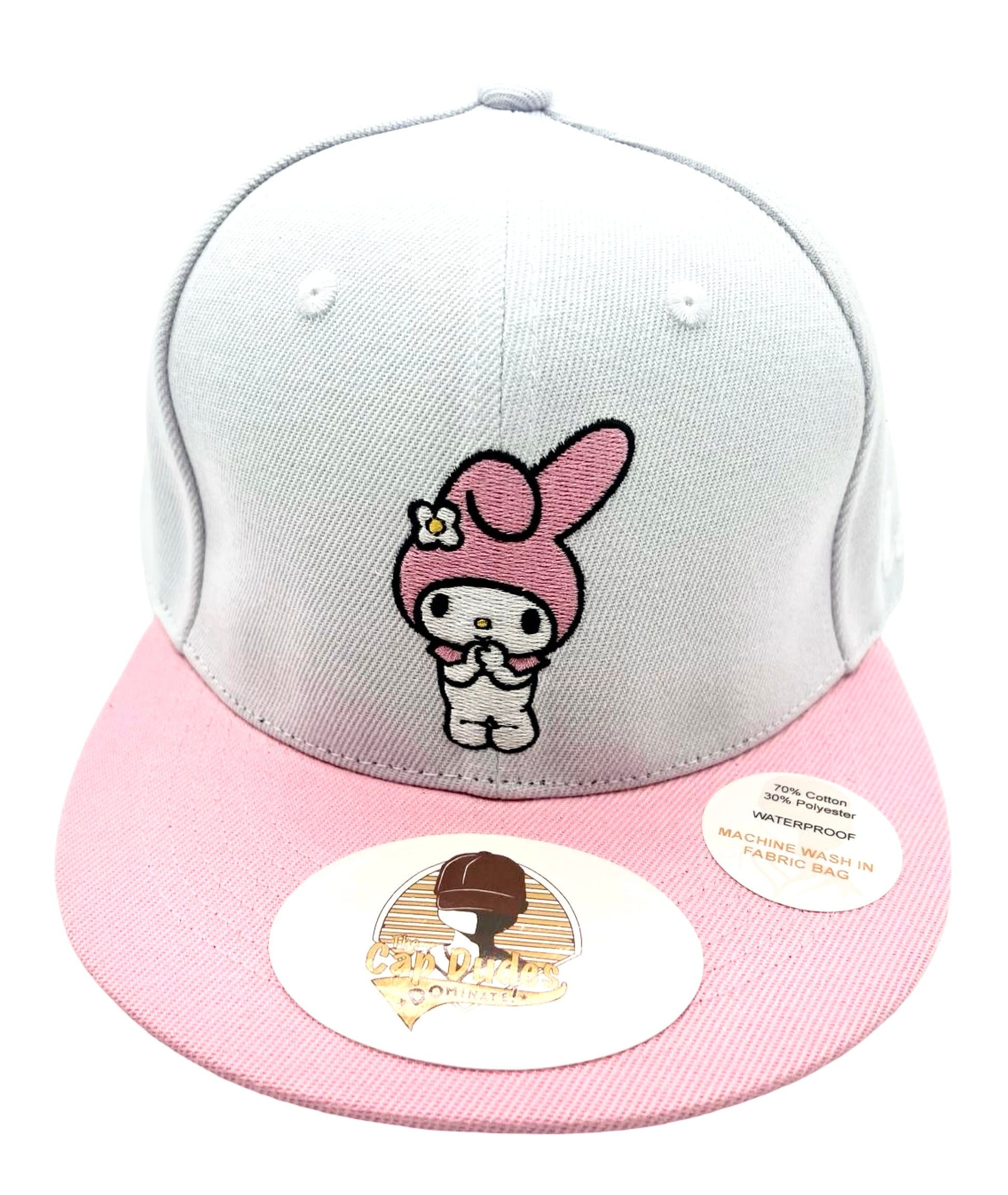 My Melody Baseball Hat - Front View - The Cap Dudes