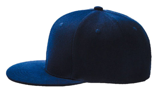 Navy Baseball Hat - Double Snapback 9Fifty Style - The Cap Dudes - Side Angled View