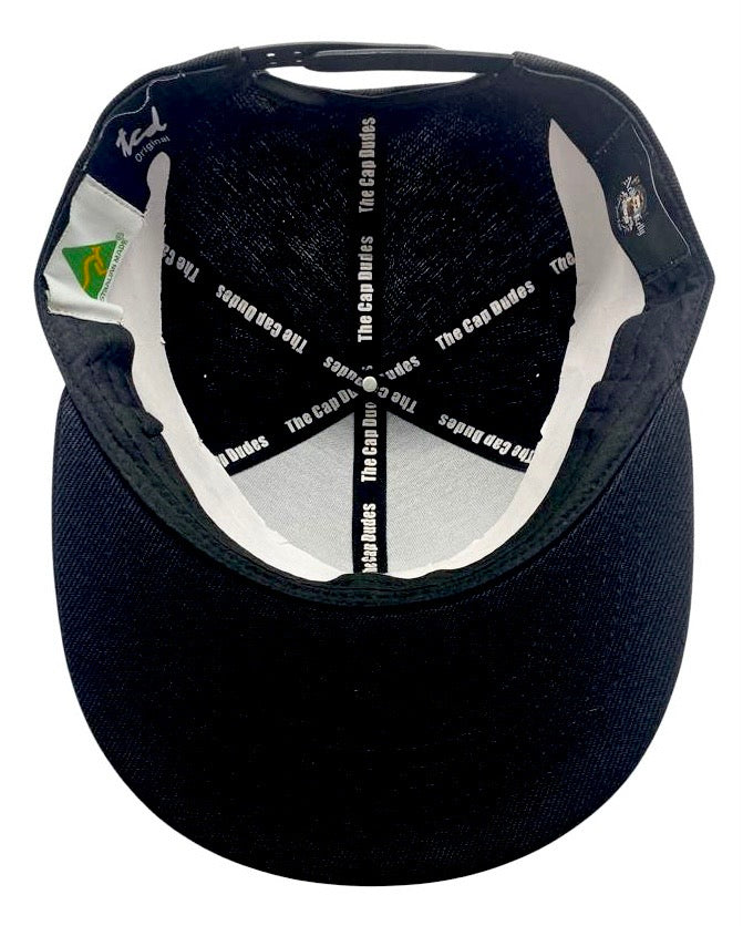 Ned Kelly Baseball Hat - Under Brim - The Cap Dudes