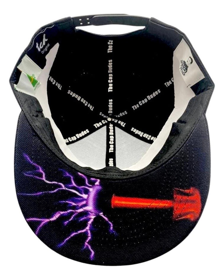 Nikola Tesla Baseball Hat - Under Brim - The Cap Dudes