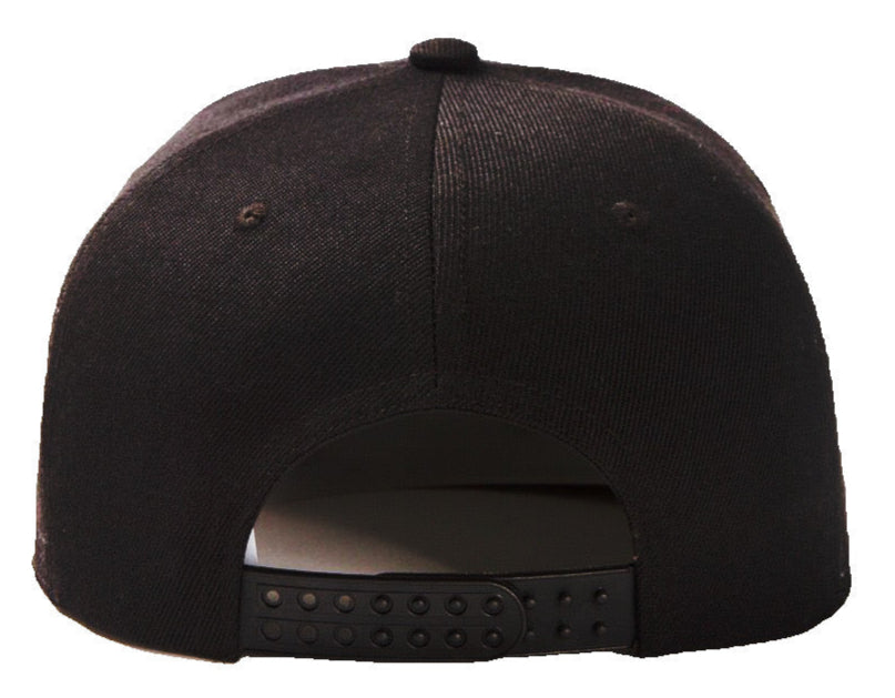 Pantera - Black Baseball Hat Snapback Adjustable - The Cap Dudes - Back View