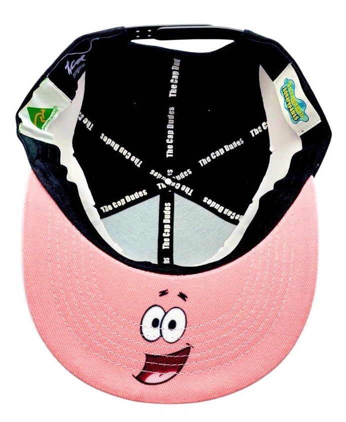 Patrick Star SpongeBob Baseball Hat - Under Brim - The Cap Dudes