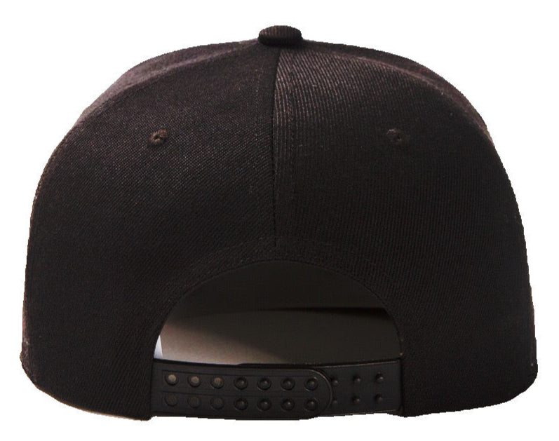 Picasso Black Baseball Hat - The Cap Dudes - Back View