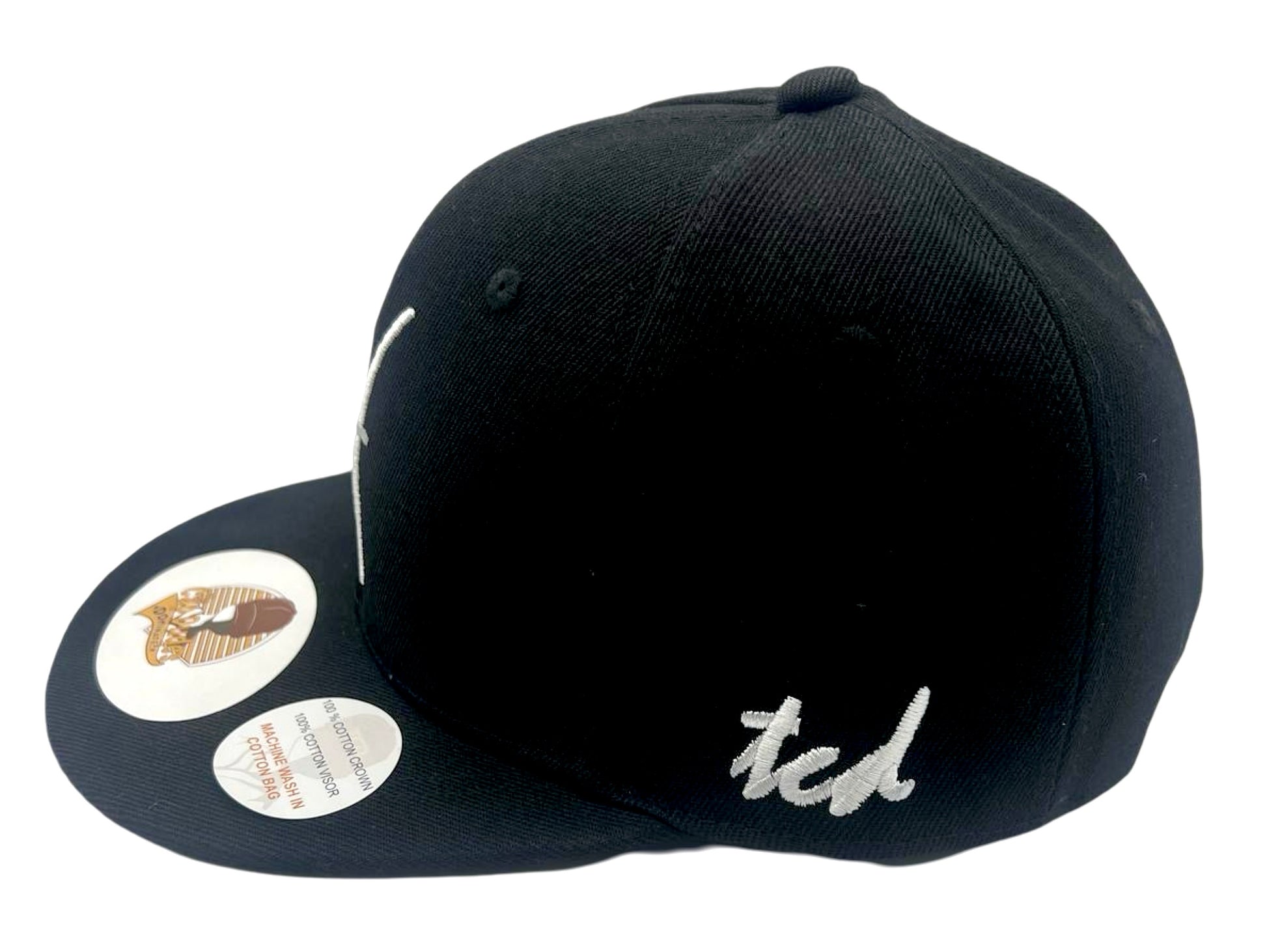 Pisces Baseball Hat - Side View - The Cap Dudes
