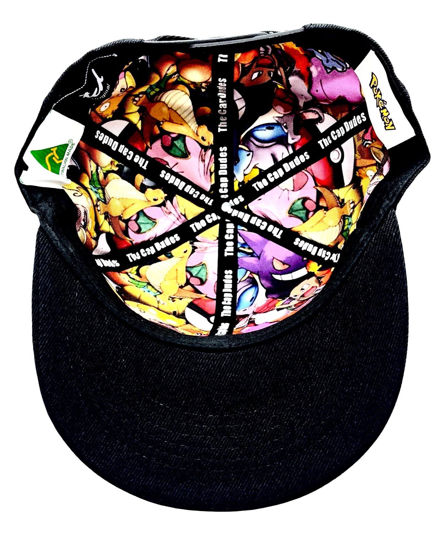 Pokemon Piplup Baseball Hat - Under Brim - The Cap Dudes