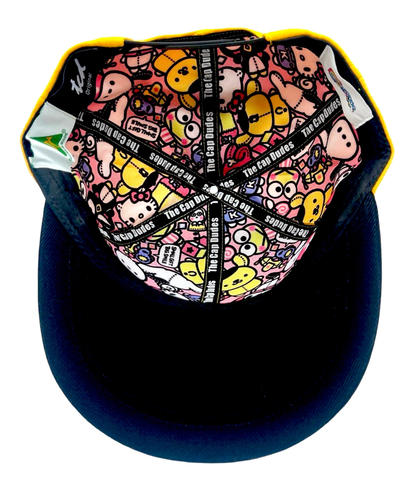 Pompompurin Baseball Hat - Under Brim - The Cap Dudes
