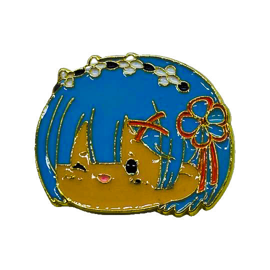 Re:Zero - Rem - Water Magic - Water Mana - Manga - Anime Brooch Accessory - Front