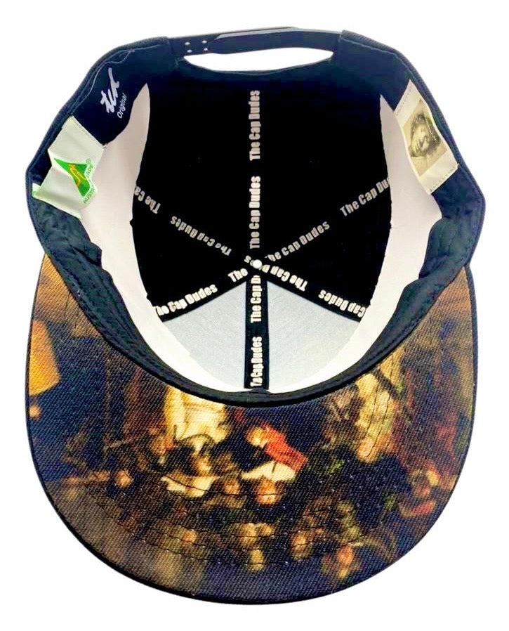 Rembrandt The Night Watch Baseball Hat - Under Brim - The Cap Dudes
