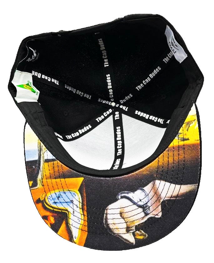 Salvador Dali The Persistence Of Memory Baseball Hat - Under Brim - The Cap Dudes