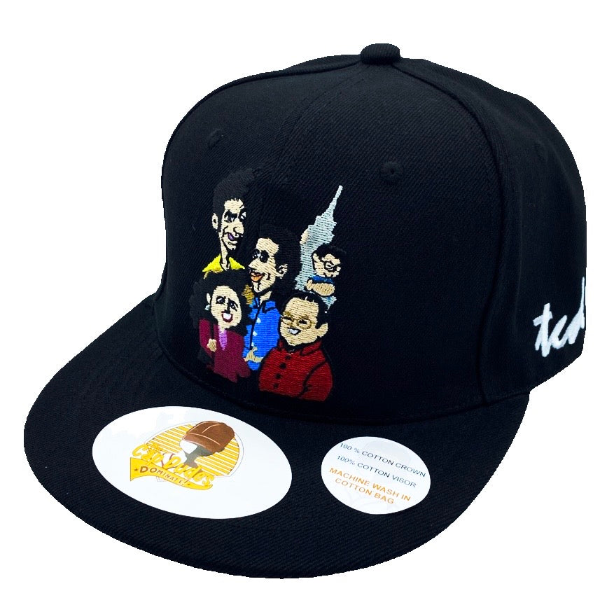 Seinfeld Black Baseball Hat - The Cap Dudes
