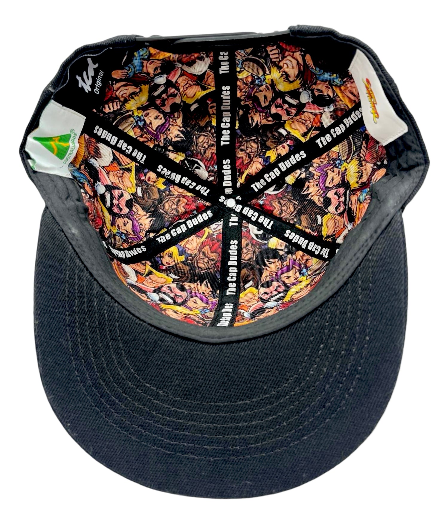 Street Fighter Akuma Baseball Hat - Under Brim - The Cap Dudes