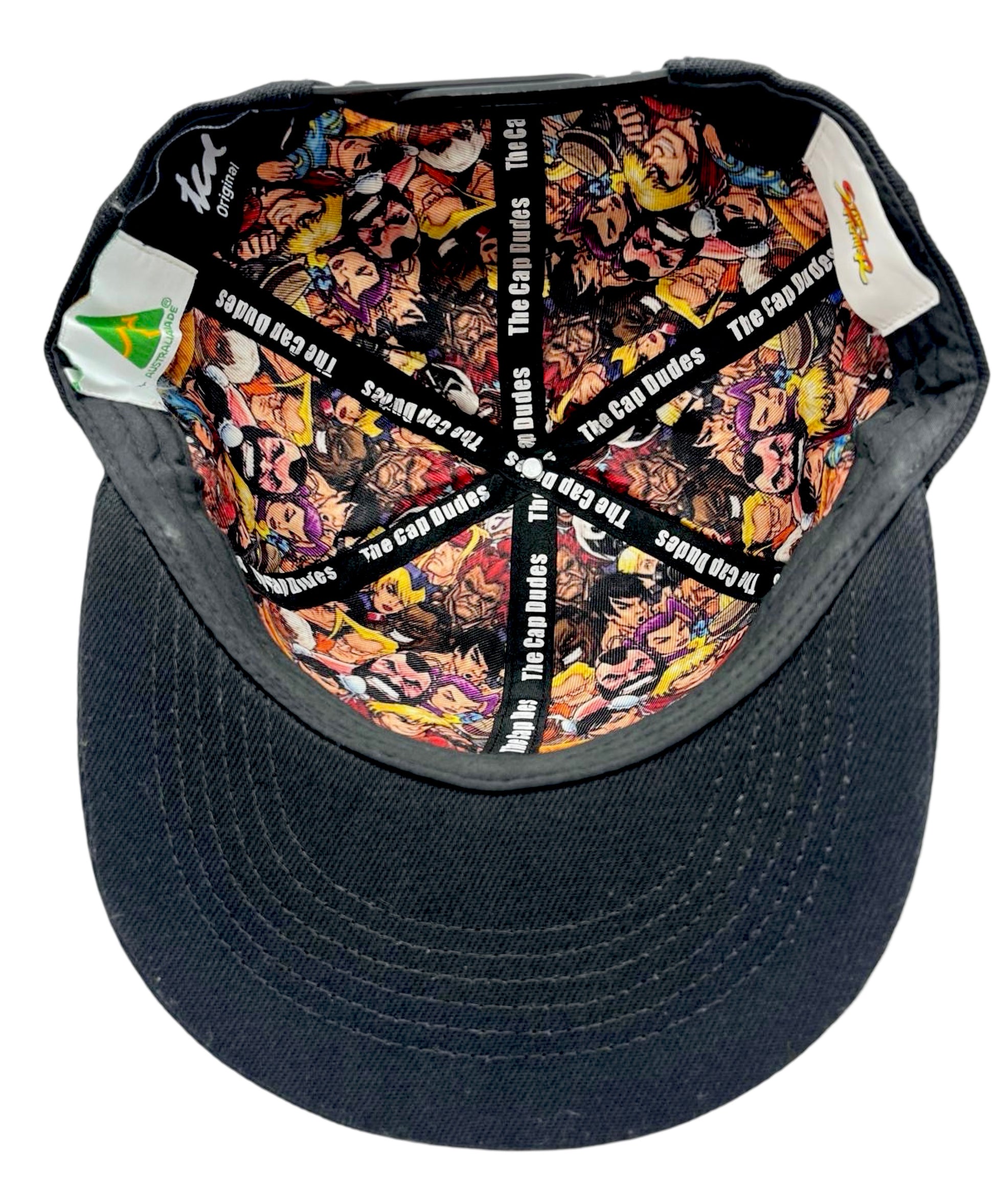 Street Fighter Akuma Baseball Hat - Under Brim - The Cap Dudes