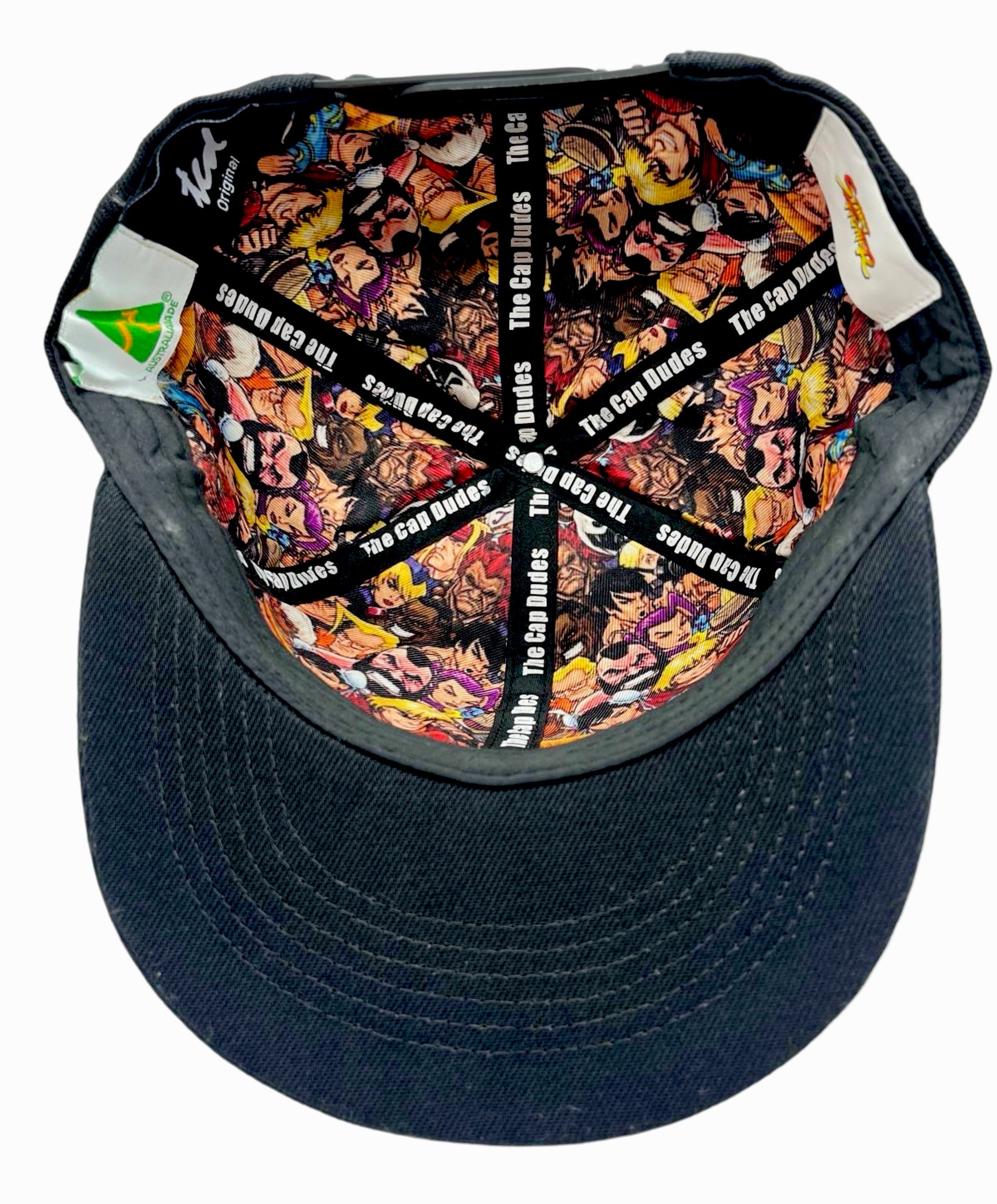 Street Fighter Chun Li Baseball Hat - Under Brim - The Cap Dudes
