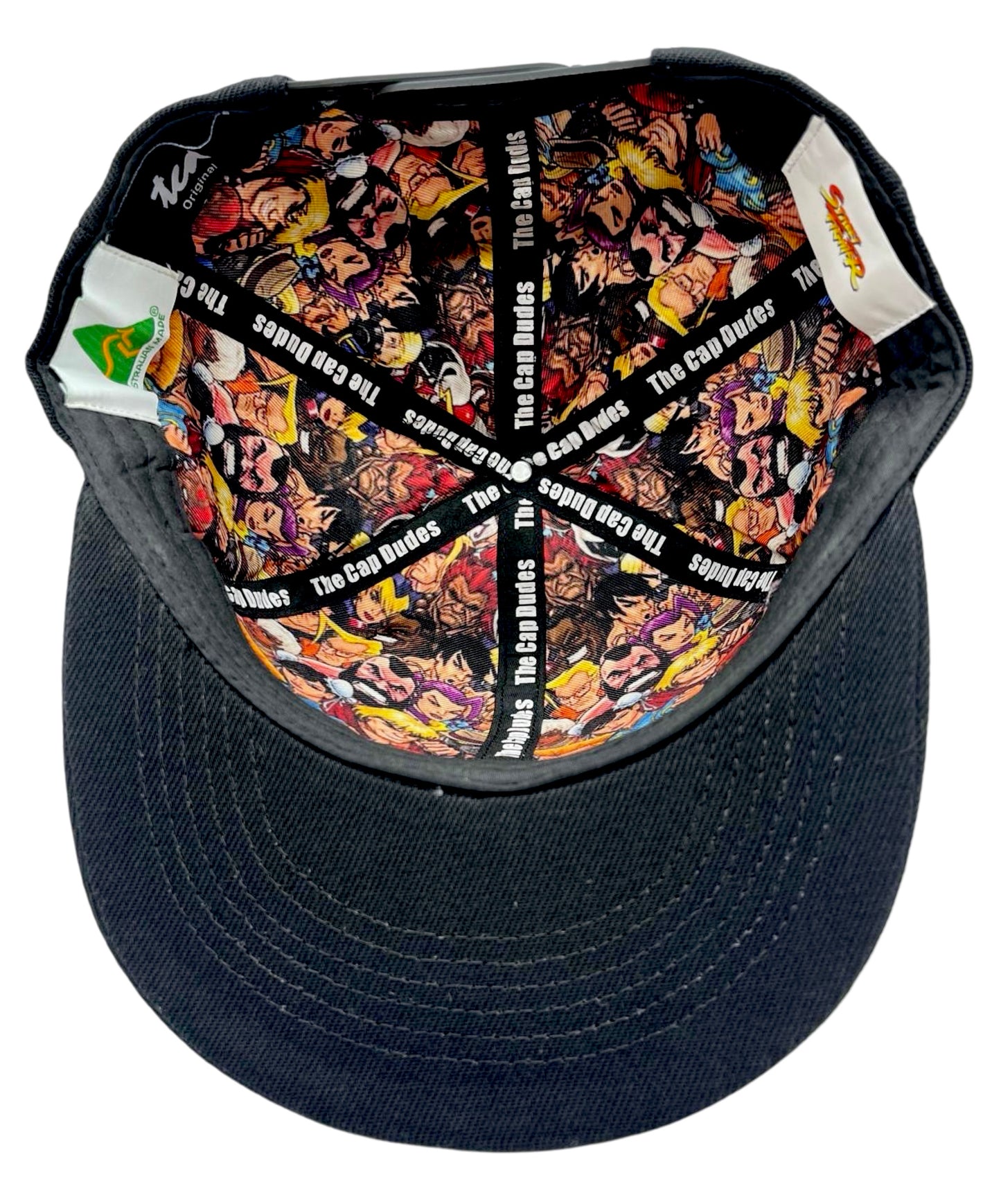 Street Fighter Ken Baseball Hat - Under Brim- The Cap Dudes