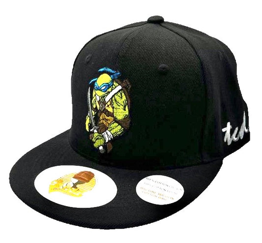 TMNT Leonardo Black Baseball Hat - The Cap Dudes