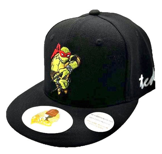 TMNT Raphael Black Baseball Hat - The Cap Dudes