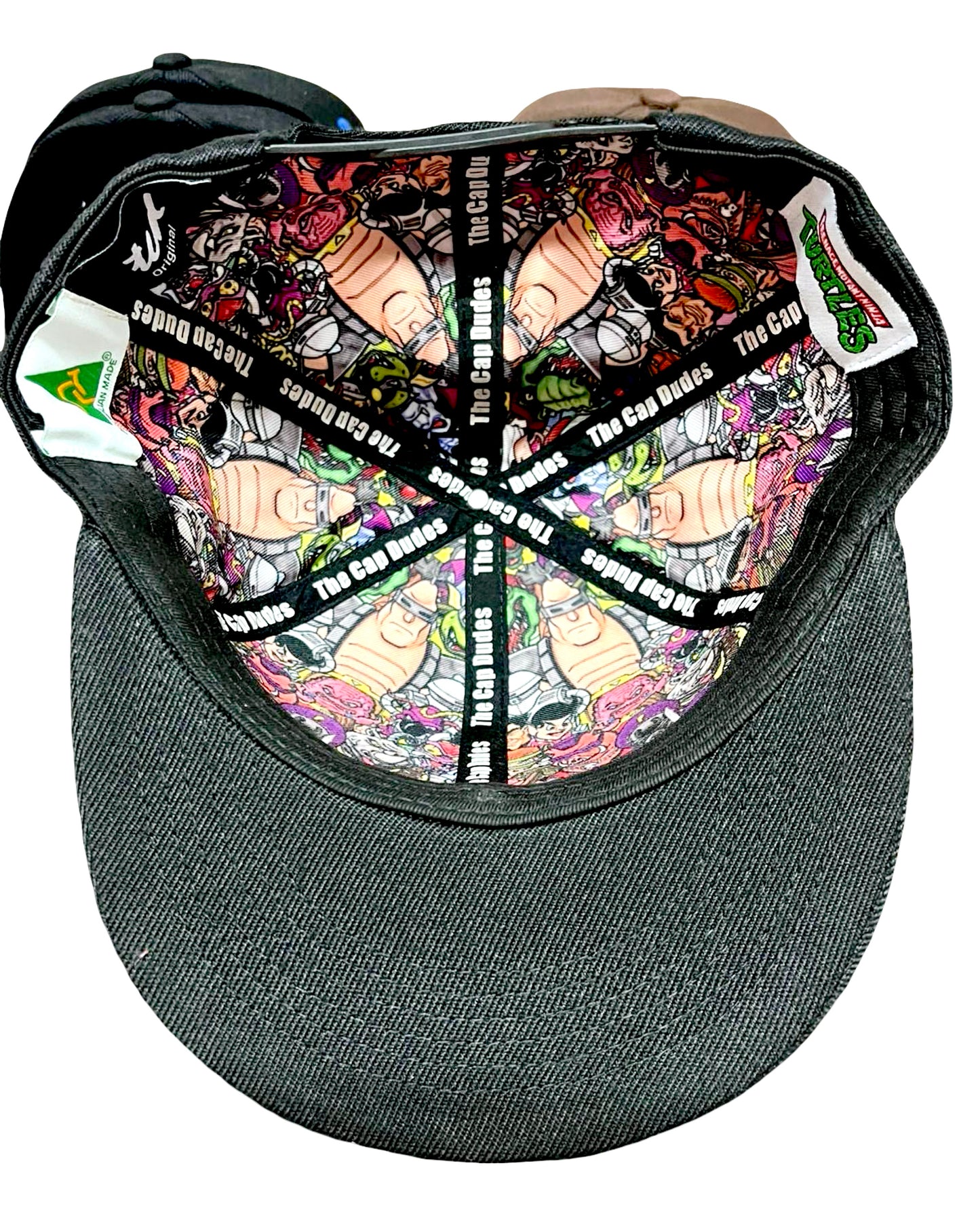 TMNT Super Shredder Baseball Hat - Under Brim - The Cap Dudes