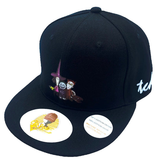 The Nightmare Before Christmas Cartoon Lock, Shock and Barrel Baseball Hat - The Cap Dudes