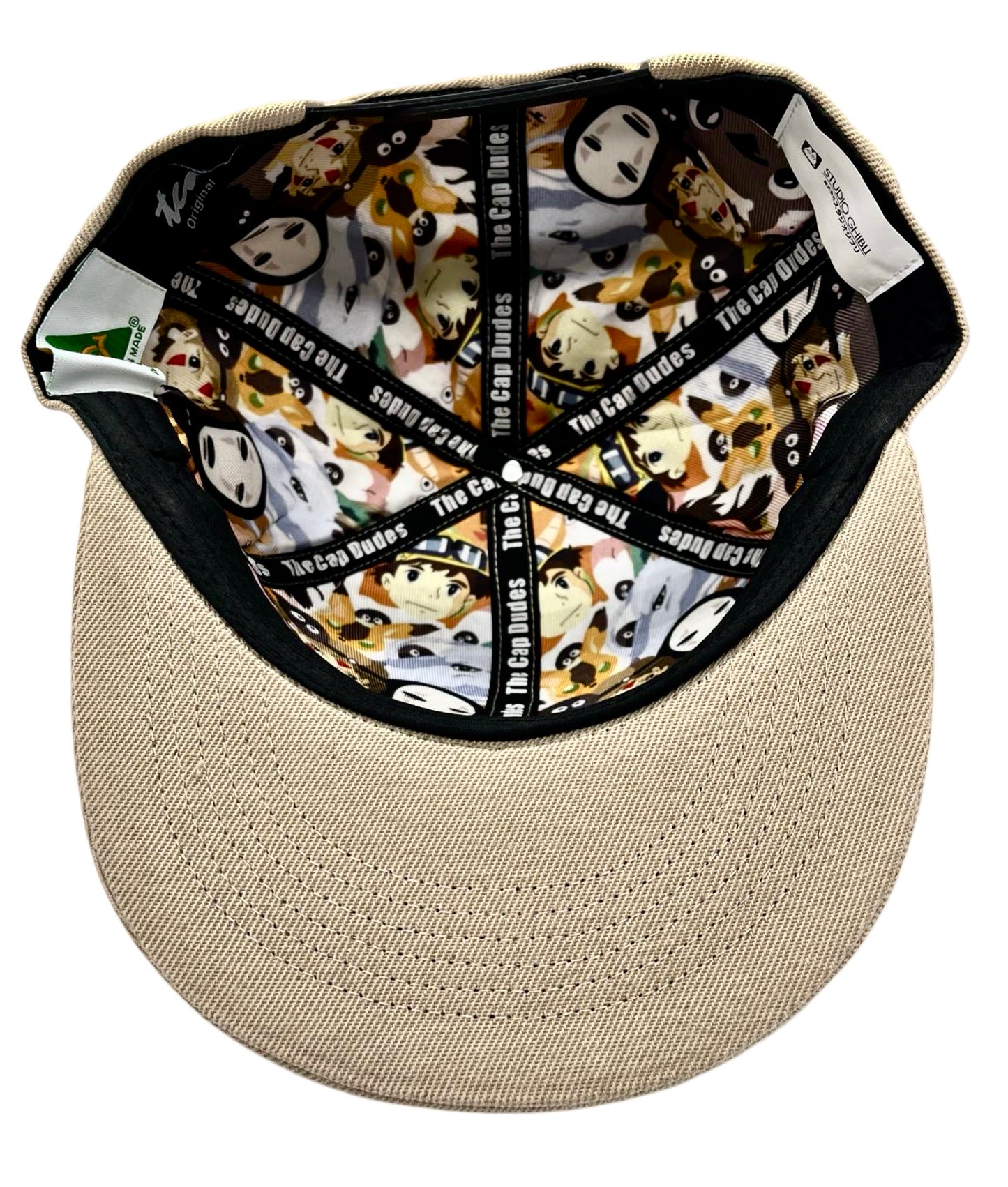 Totoro Baseball Hat - Under Brim - The Cap Dudes