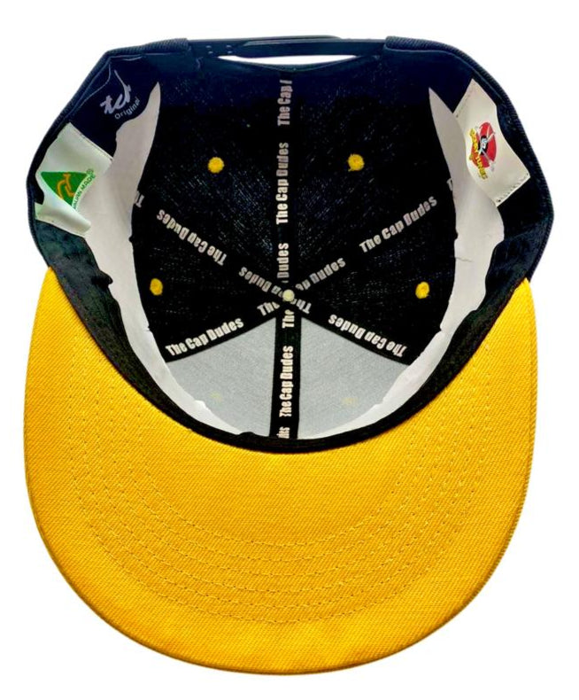 Tweety Bird Black and Yellow Baseball Cap - Under Brim - The Cap Dudes