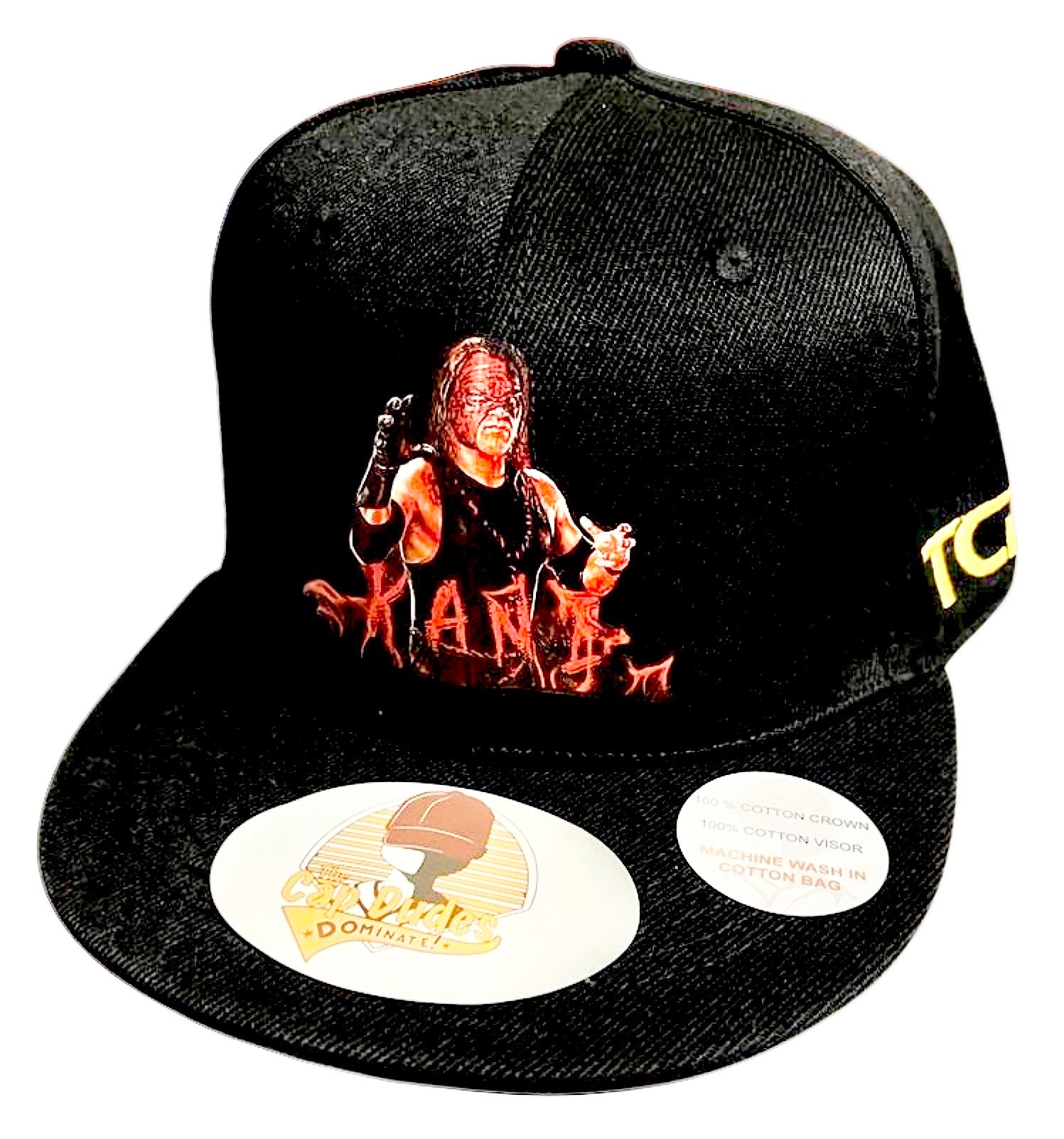 Kane The Red Monster Baseball Hat WWE Cap 9Fifty Snapback Style