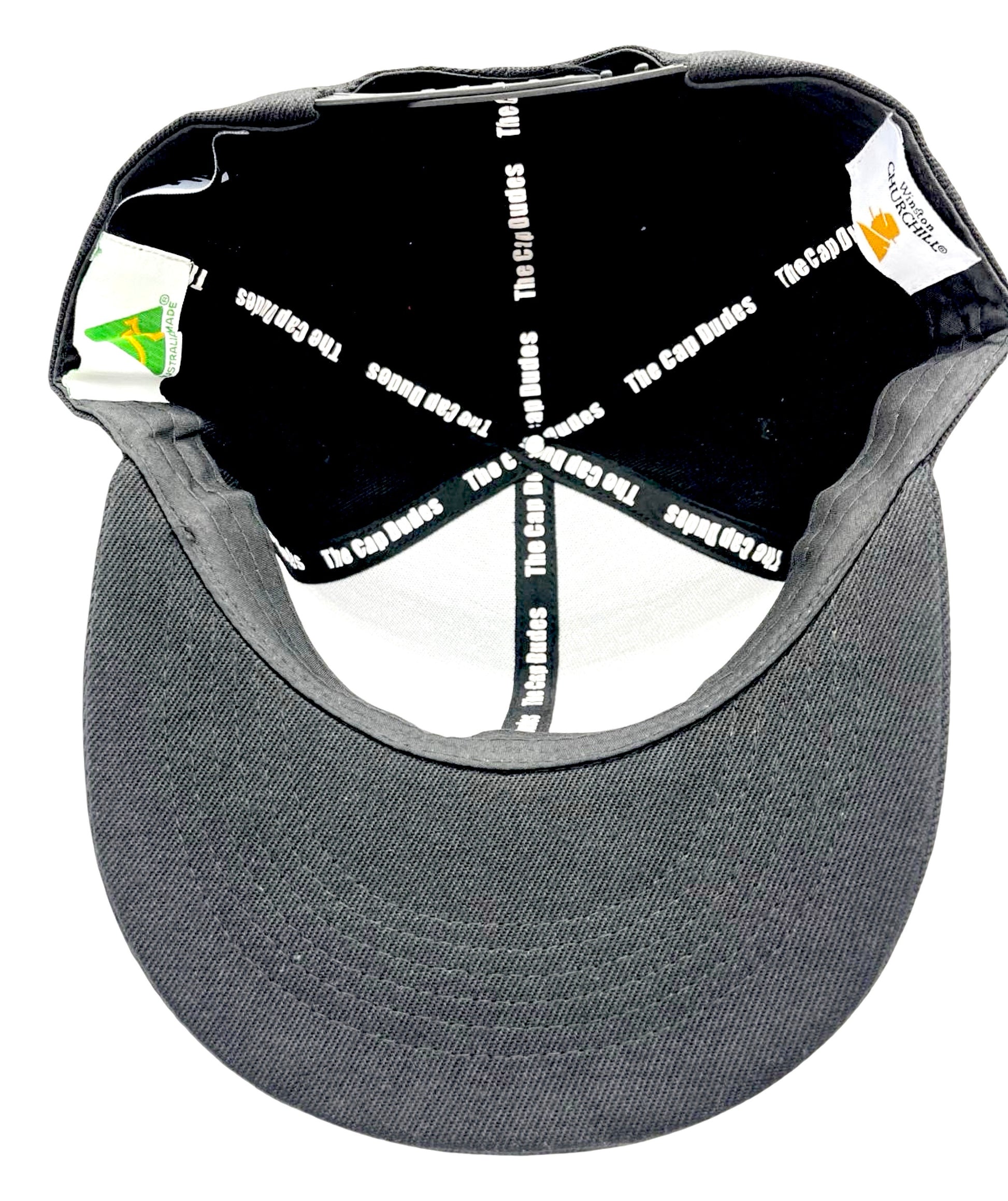 Winston Churchill Baseball Hat - Under Brim - The Cap Dudes