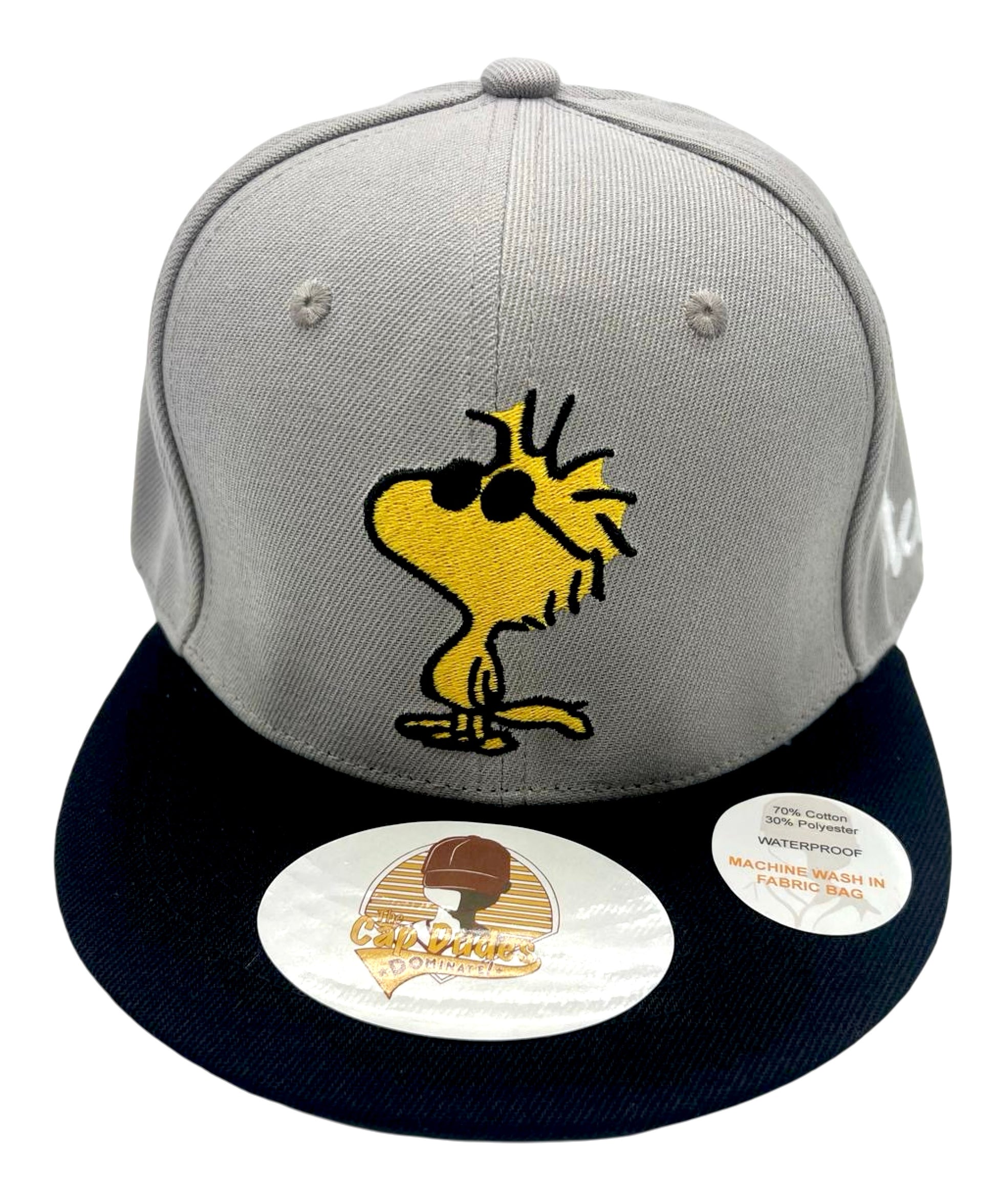 Woodstock Snoopy Baseball Hat - Front View - The Cap Dudes