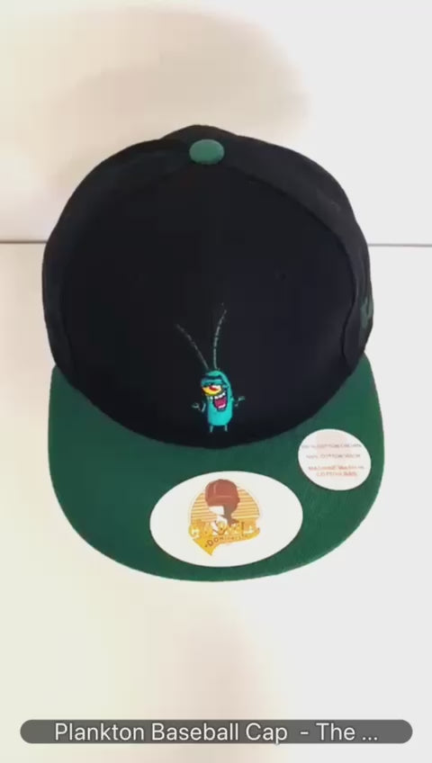 Spongebob Plankton Baseball Cap Video - The Cap Dudes