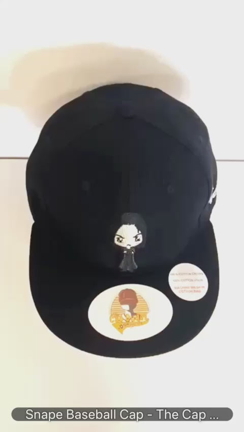 Snape Harry Potter Baseball Cap Video - The Cap Dudes