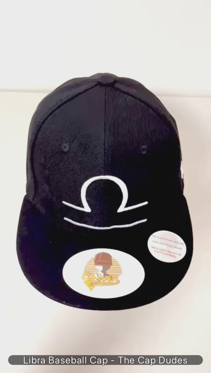 Libra Baseball Cap Video - The Cap Dudes