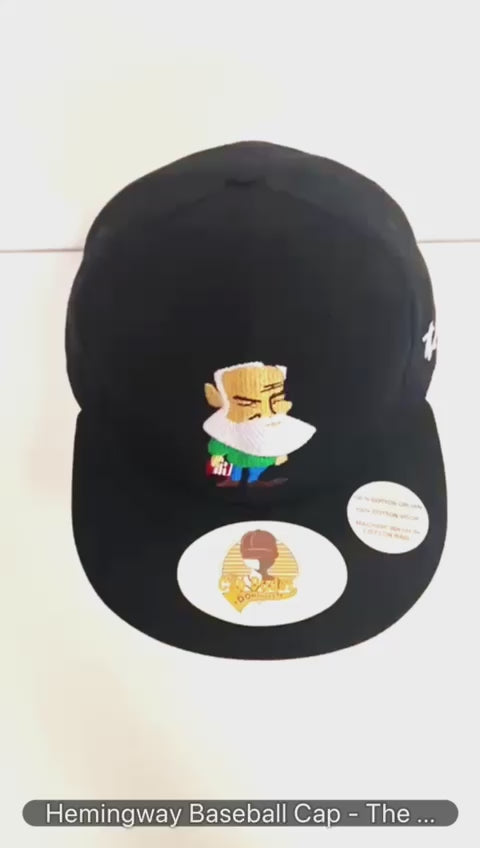 Hemingway Baseball Cap Video - The Cap Dudes