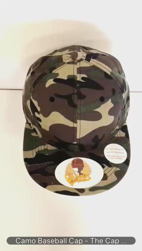Camo Baseball Cap Video - The Cap Dudes