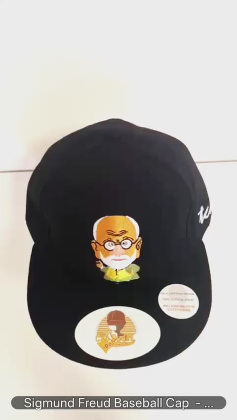 Sigmund Freud Baseball Cap Video - The Cap Dudes