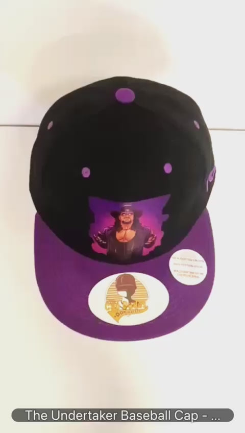 The Undertaker WWE Baseball Cap Video - The Cap Dudes