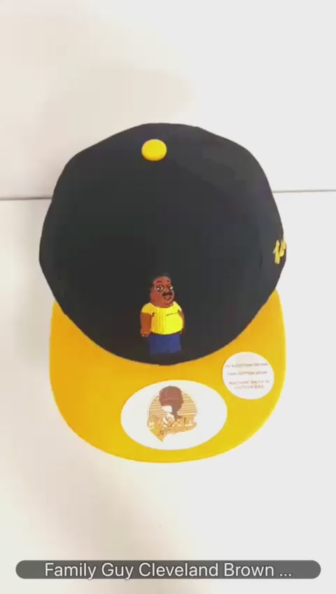 Family Guy Cleveland Brown Baseball Cap Video - The Cap Dudes