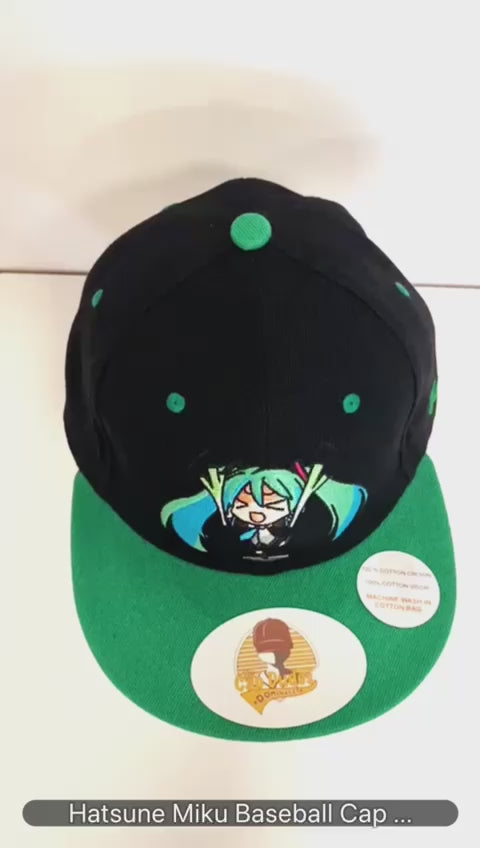 Hatsune Miku Baseball Cap Video - The Cap Dudes
