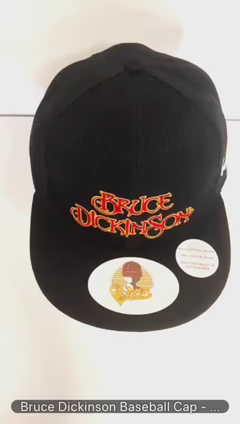 Bruce Dickinson Baseball Cap Video - TCD