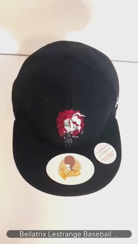 Bellatrix Lestrange Baseball Cap Video - The Cap Dudes