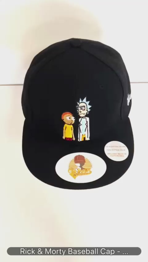 Rick And Morty Baseball Cap Video - The Cap Dudes