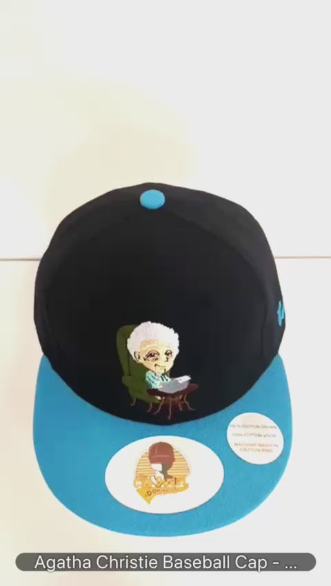Agatha Christie Baseball Cap Video - The Cap Dudes