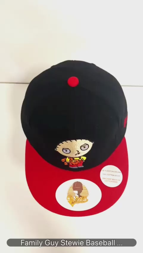 Family Guy Stewie Baseball Cap Video - The Cap Dudes