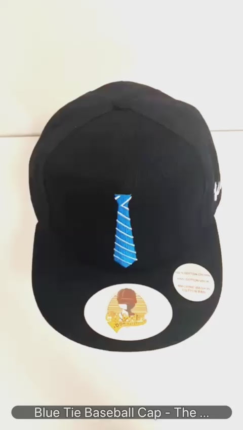 Blue Tie Baseball Cap Video - The Cap Dudes