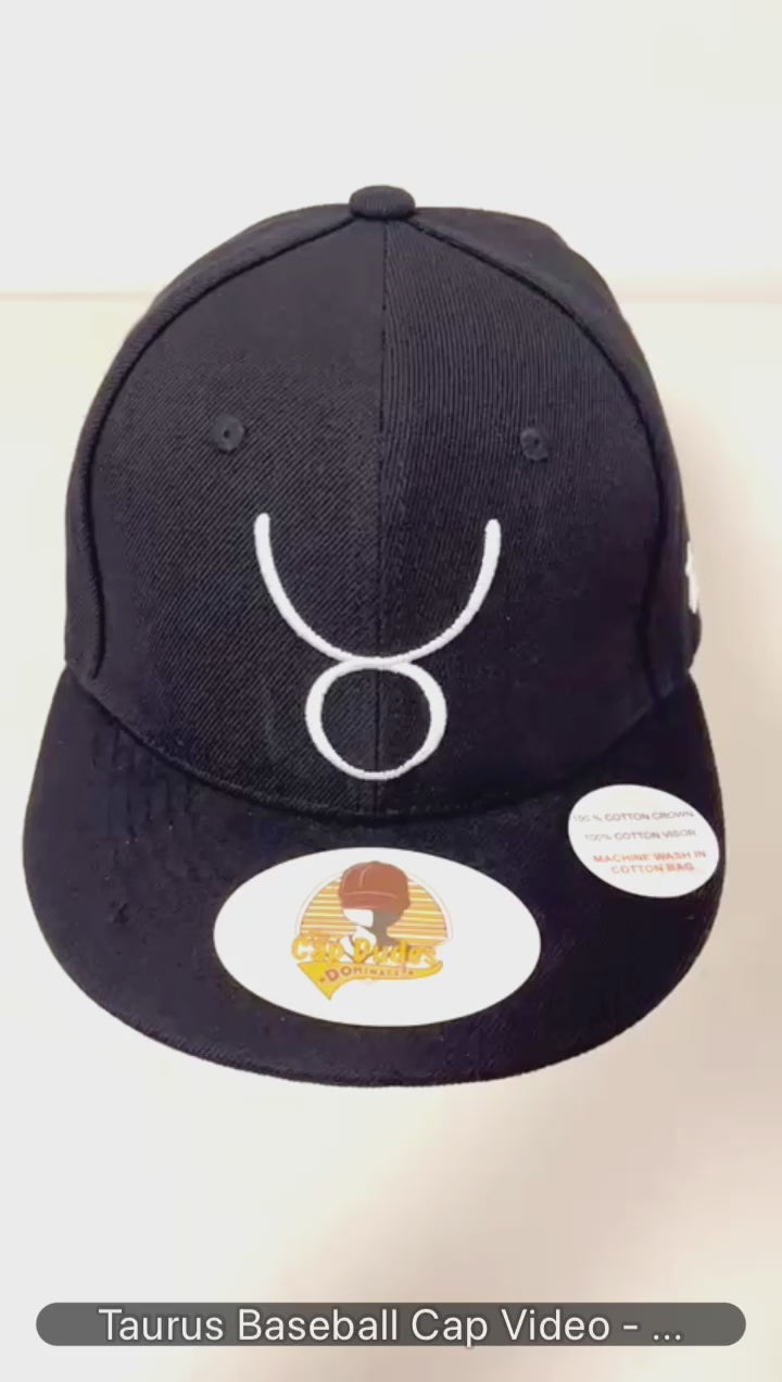 Taurus Horoscope Baseball Hat Video - The Cap Dudes