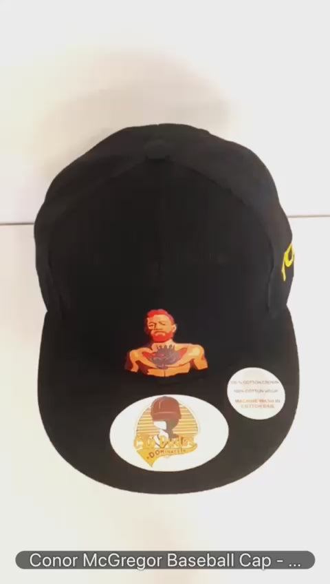Conor McGregor MMA Baseball Cap Video - The Cap Dudes