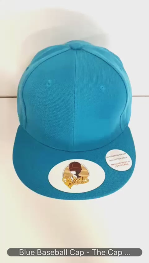 Blue Baseball Cap Video - The Cap Dudes