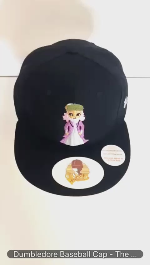 Dumbledore Baseball Cap Video - The Cap Dudes