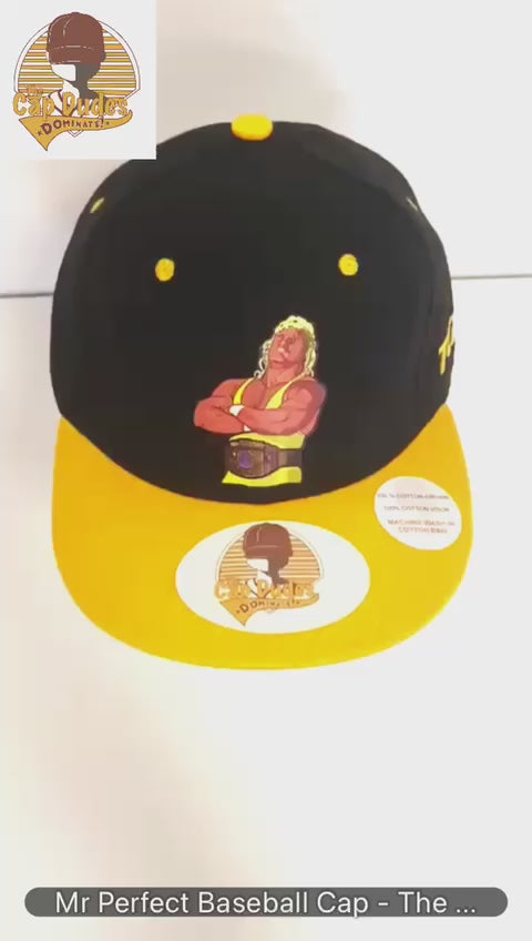 WWE Mr Perfect Baseball Cap Video - The Cap Dudes