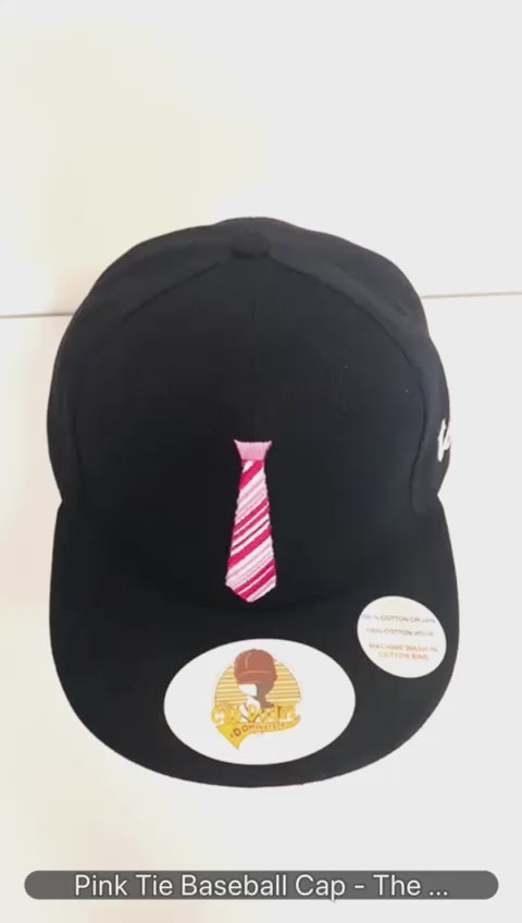 Pink Tie Baseball Cap Video - The Cap Dudes